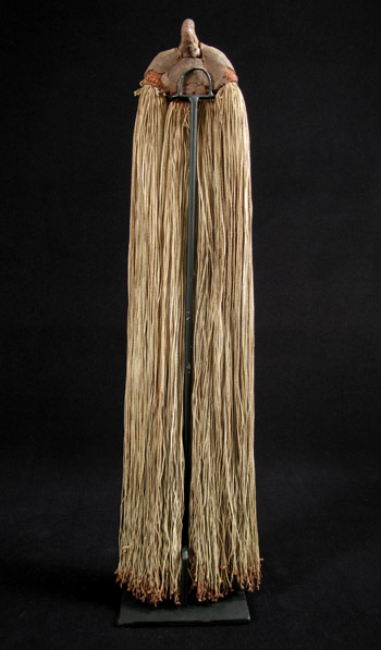 African Tribal Art - String cache-sex, Kirdi, Cameroon, back view