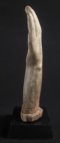 African Tribal Art - Funerary marker, Bongo, Sudan, right side