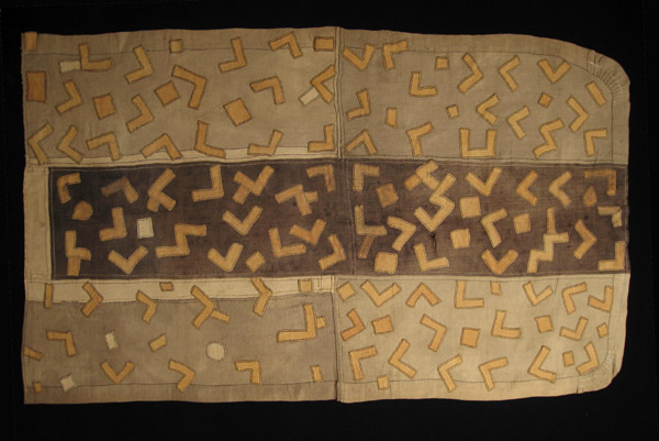 African Tribal Art - Dance skirt panels, Kuba, D.R.Congo