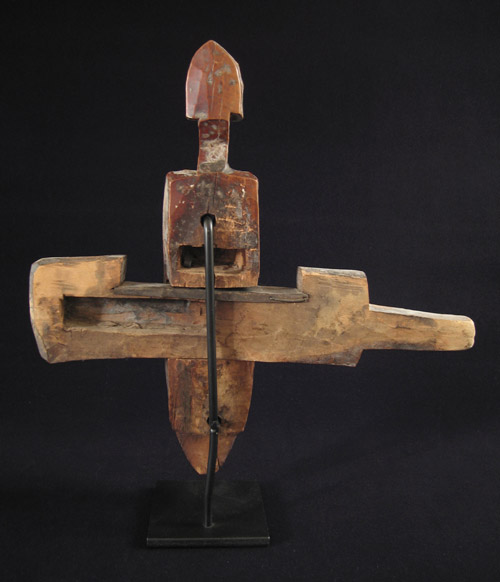 African Tribal Art - Door lock, Bamana, Mali, back