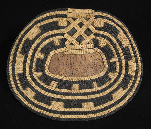 African Tribal Art - Cache-fesse, negbe, Mangbetu, D.R.Condo
