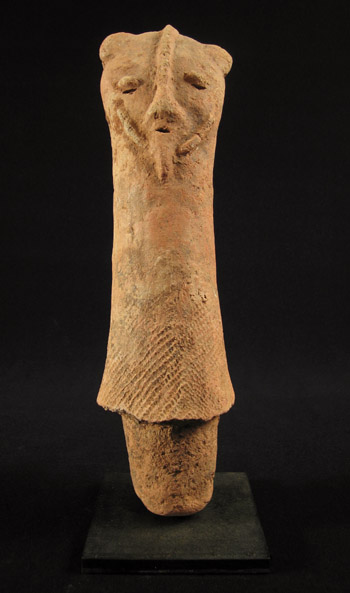 African Tribal Art - Terracotta figure, Bura, Niger