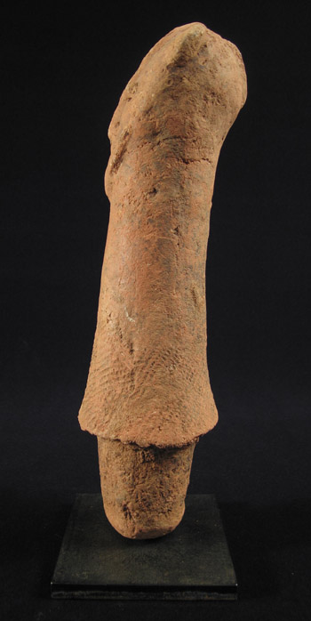 African Tribal Art - Terracotta figure, Bura, Niger, right