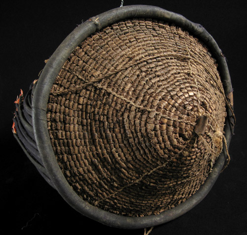 African Tribal Art Feather headdress Tikar Cameroon bottom