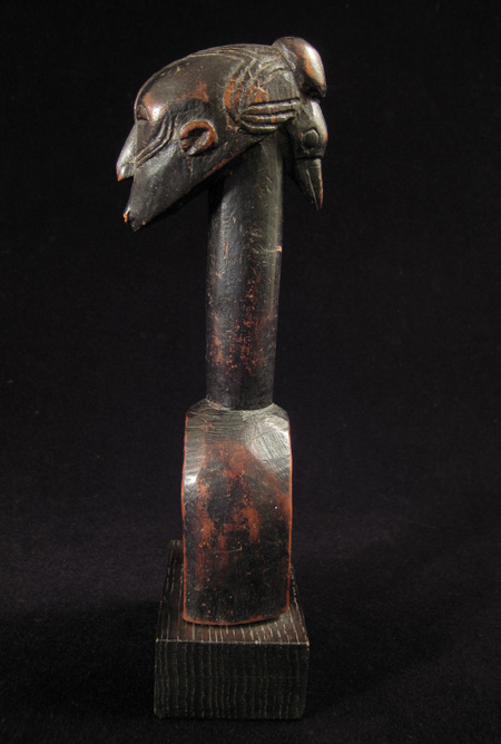 African Tribal Art - Heddle pulley, Baule, Ivory Coast, right