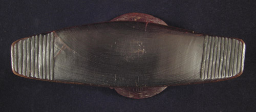 Tribal Art - Wood headrest, Ethiopia, top