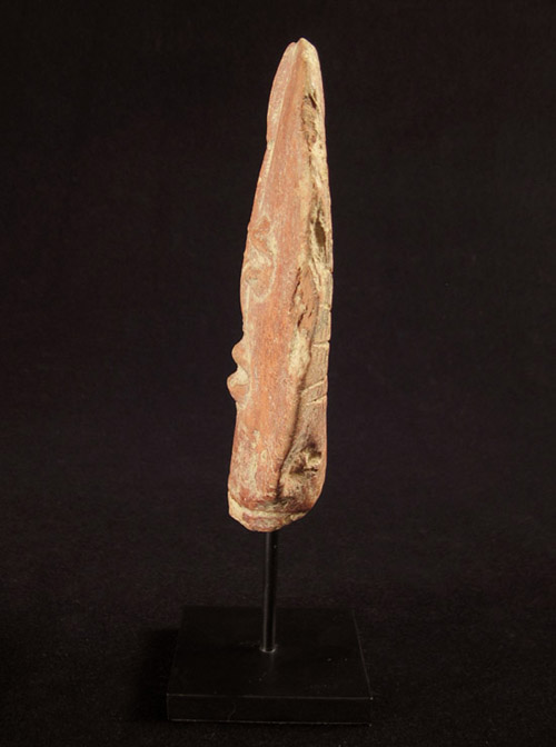 African Tribal Art - Bura head, Niger, side