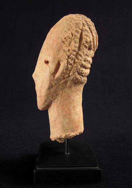 African Tribal Art - Bura head, Niger, right