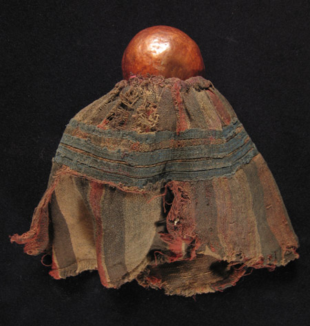 African Tribal Art - Gourd doll, Ambo people, Angola, back