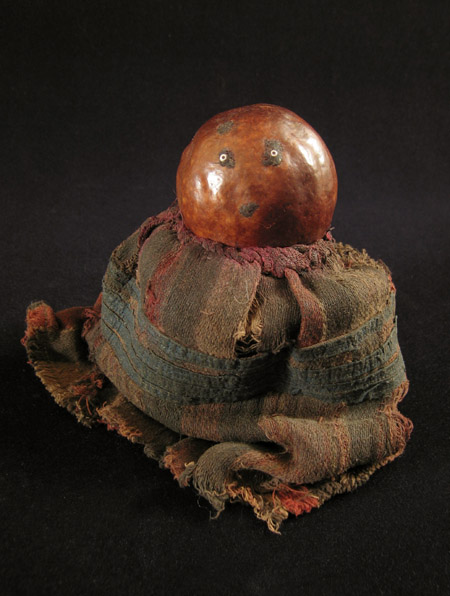 African Tribal Art - Gourd doll, Ambo people, Angola