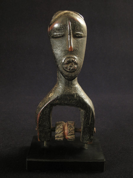 African Tribal Art - Heddle pulley, Guro, Ivory Coast