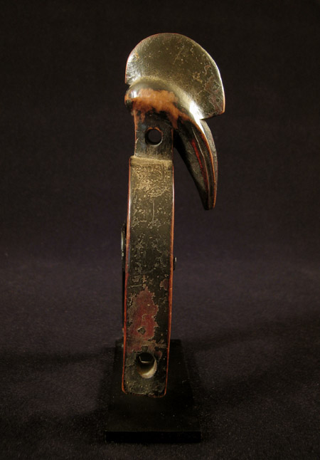 African Tribal Art - Heddle pulley, Senufo, Ivory Coast, left