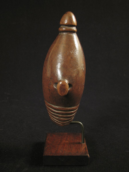 African Tribal Art - Whistle, Tshokwe, Angola, right