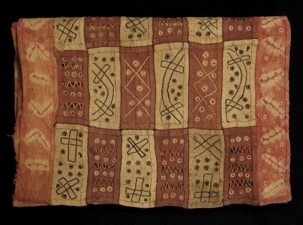 African Tribal Art - Patchwork skirt, Kuba, D.R. Congo