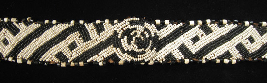 African Tribal Art - Beaded belt, Kuba, D.R. Congo