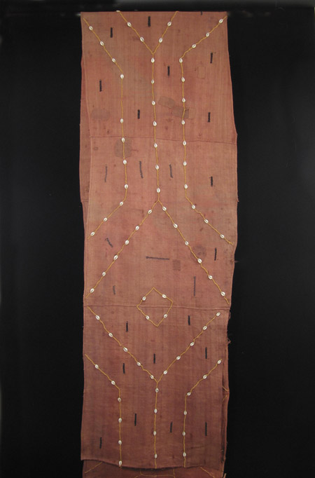 African Tribal Art -Dance skirt, Kuba, D.R. Congo, right