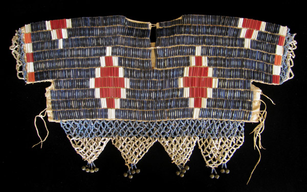 Art of the Americas - Plateau Indian pony beaded woman's top, North America, back