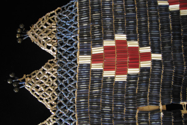 Art of the Americas - Plateau Indian pony beaded woman's top, North America, detail back