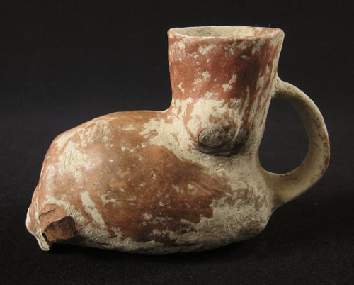 Art of the Americas - Foot vessel, Zapotec, Mexico, right