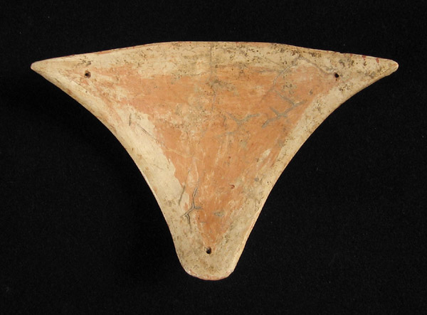 Art of the Americas -  Ceramic tanga, Marajo Island, Para, Brazil, back