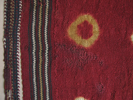 Art of the Americas -&nbsp;Mantle, Sihuas, Peru, detail