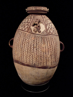 Art of the Americas - Large ceramic vessel, Chancay culture, Peru