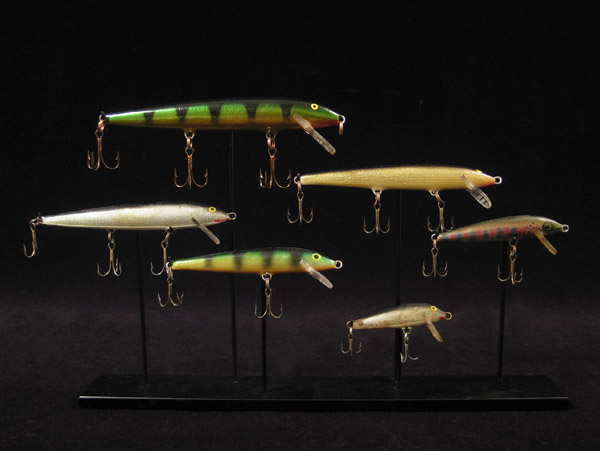Art of the Americas - Six fishing lures, Lake Tahoe, California