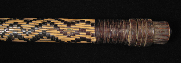 Art of the Americas - Ceremonial club, Central Amazon, Brazil, handle