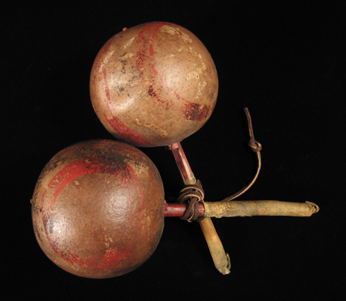 Art of the Americas -&nbsp;Gourd dance rattles, Northern Sonoran Desert, USA