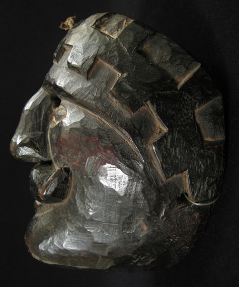 Art of the Americas - Dance mask, Guatemala, left
