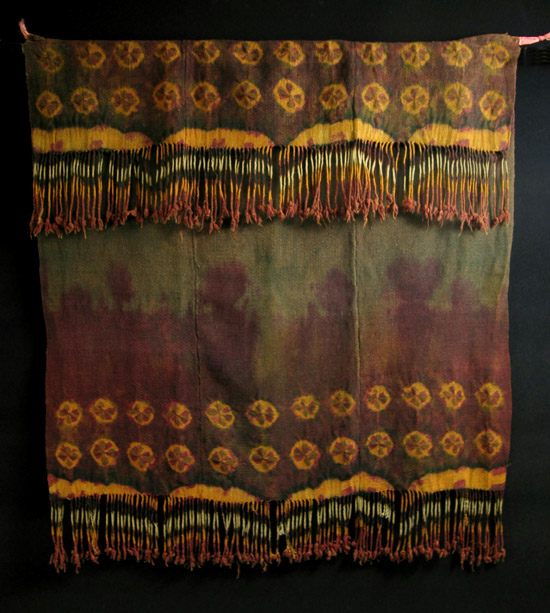 Asian Tribal Art - Wool shawl, Ladakh, India