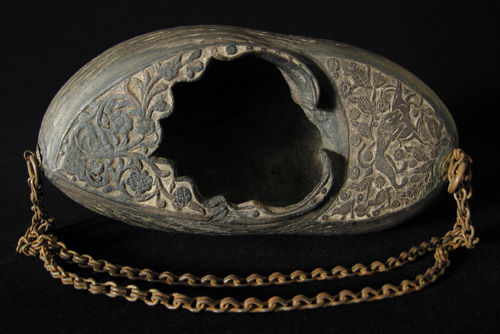 Asian Tribal Art - Coco de mer kashkul, Persia