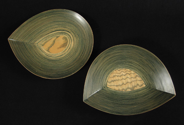 Asian Tribal Art - Bentwood plates, Japan