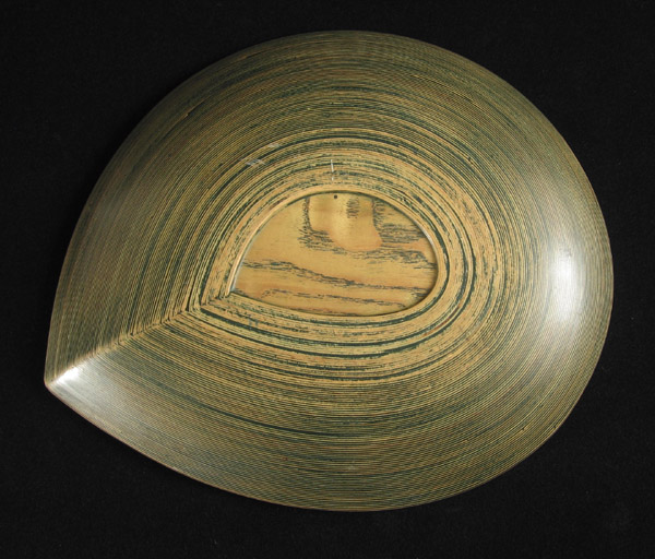 Asian Tribal Art - Bentwood plates, Japan, 2095 back