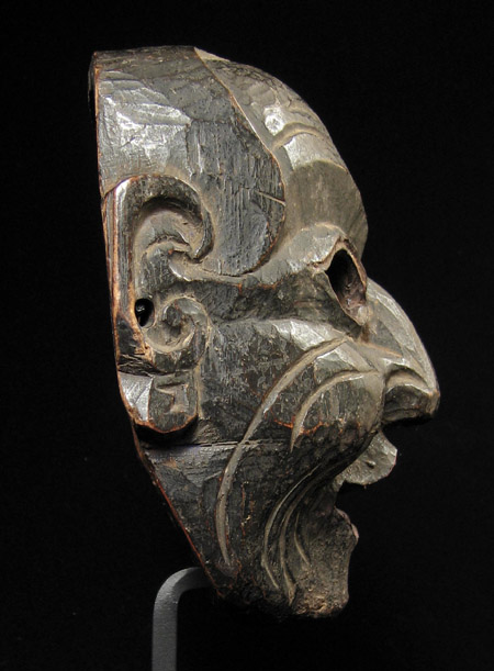 Mask, Nepal, left side view