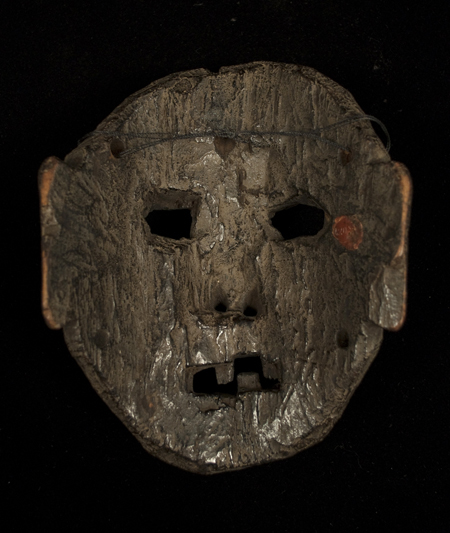 Mask, Middle Hills, Nepal - back view