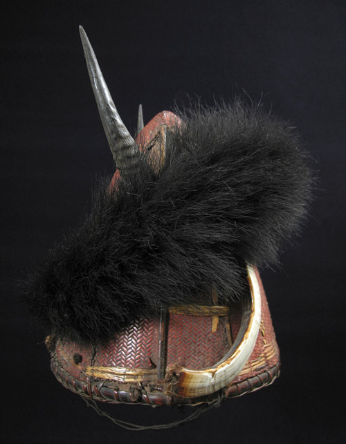 Asian Tribal Art - Warrior's hat, Nagaland, left