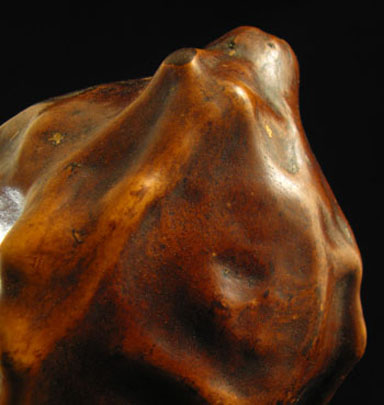 Asian Tribal Art - Maranka gourd rattle, China, detail
