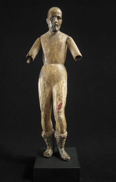 Asian Tribal Art - Carved wood santo, Philippines