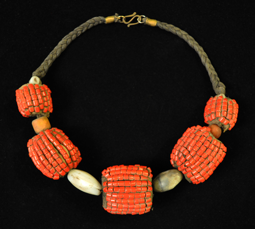 Swat Valley necklace, reverse