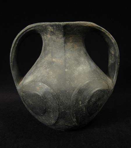 Asian Tribal Art - Amphora, Han dynasty, China, back