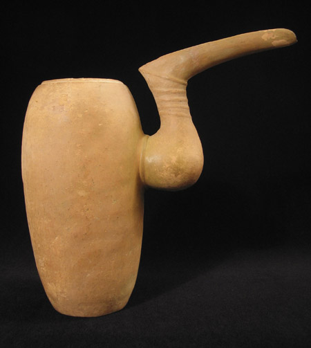 Asian Tribal Art - Pitcher, Marlik, Iran, back