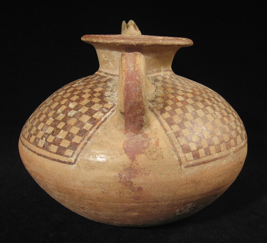 Asian Tribal Art - Pitcher, Marlik, Iran, handle