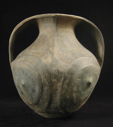 Asian Tribal Art - Amphora, Han dynasty, China, back
