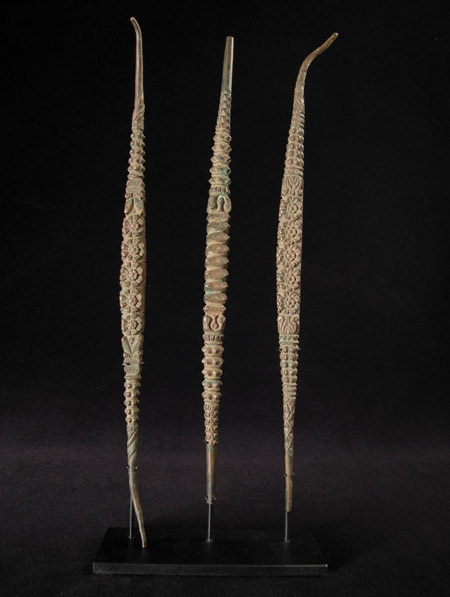 Asian Tribal Art - Three metal tools, Nepal