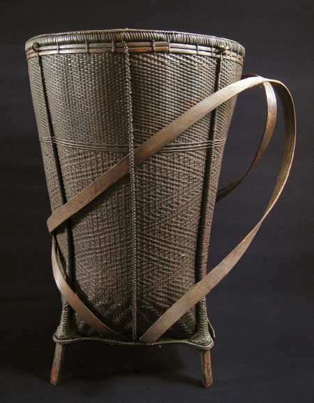 Asian Tribal Art - Carrying basket, Vietnam, right