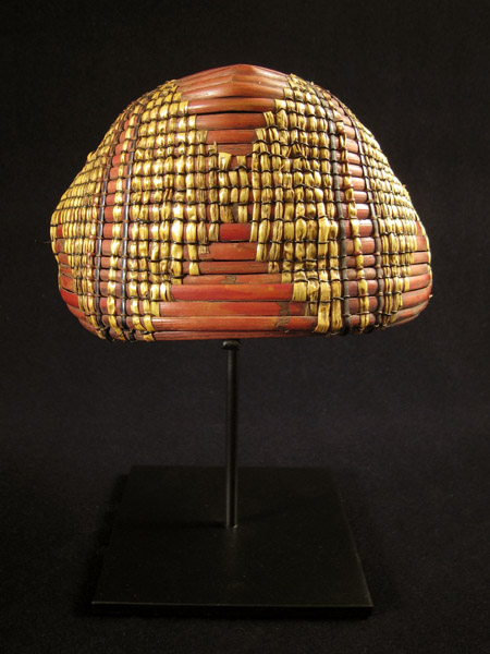 Asian Tribal Art - Man's hat, Nagaland, India