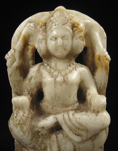 Asian Tribal Art - Statue of Shiva, India, detail