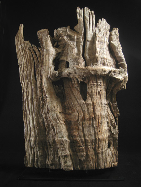 Asian Tribal Art - Scholar's wood fragment, China