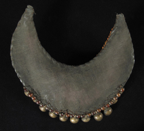 Asian Tribal Art - Beaded pectoral, Nagaland, India, back